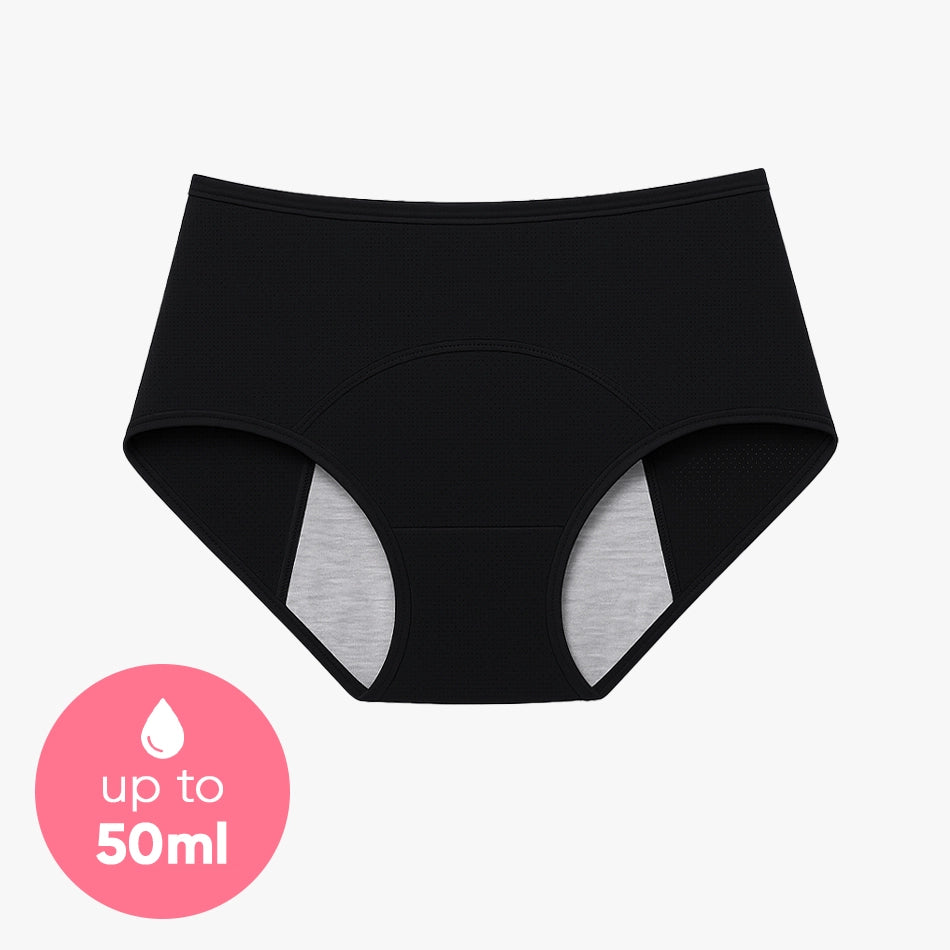 Pure Ease Leakproof Underwear (Black)