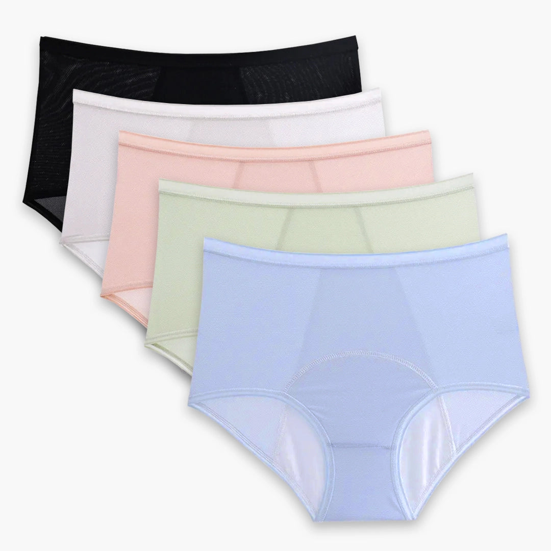 High Rise Leakproof Underwear (15-Pack)